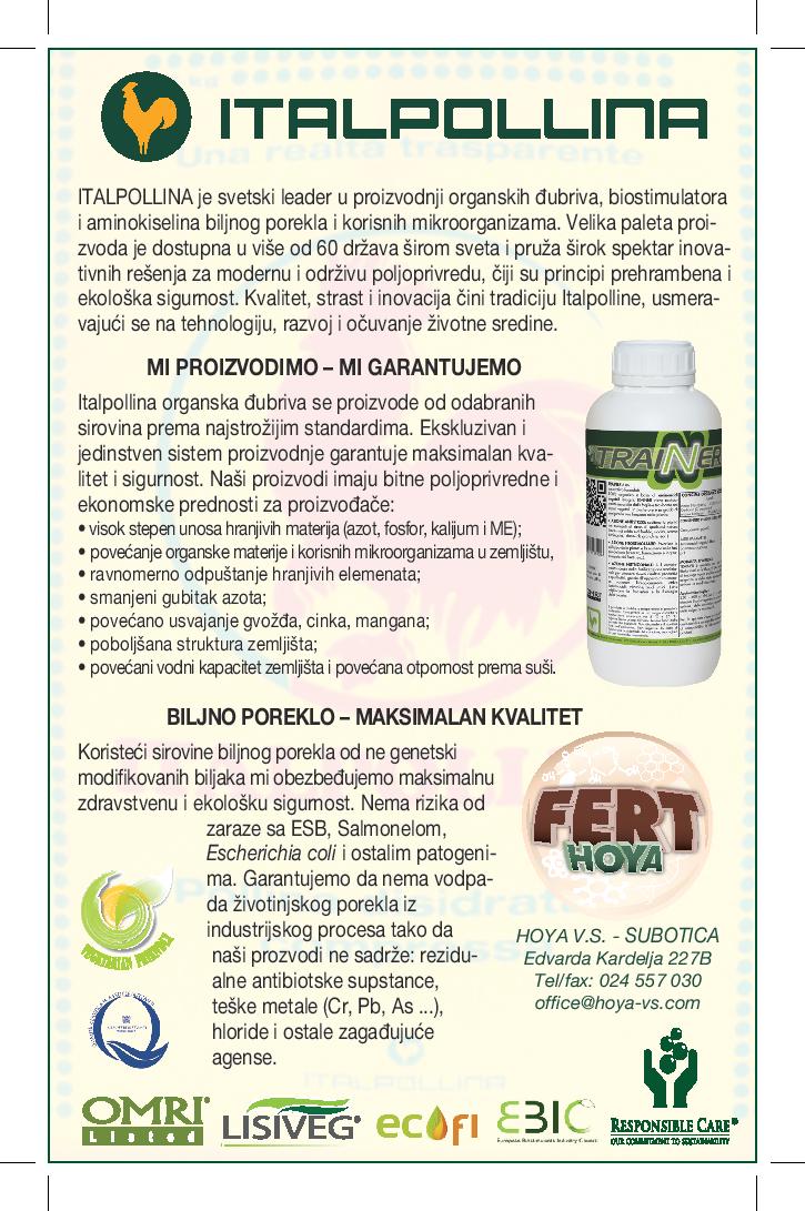 Organska basta - reklama